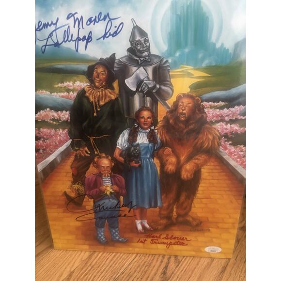 Wizard Of Oz - Cast Members Autographed Art - Picture 9 of 10
